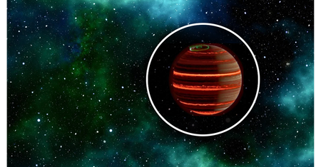 Zbłąkana planeta. Zorze podgrzewają jej atmosferę