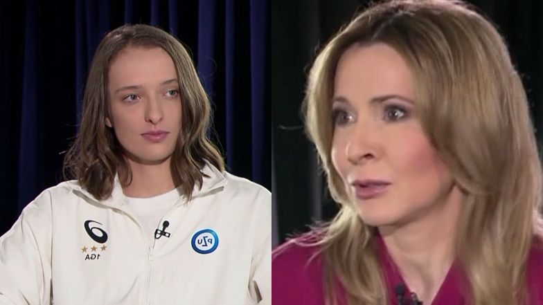 Iga Świątek przerwała wywiad w TVP