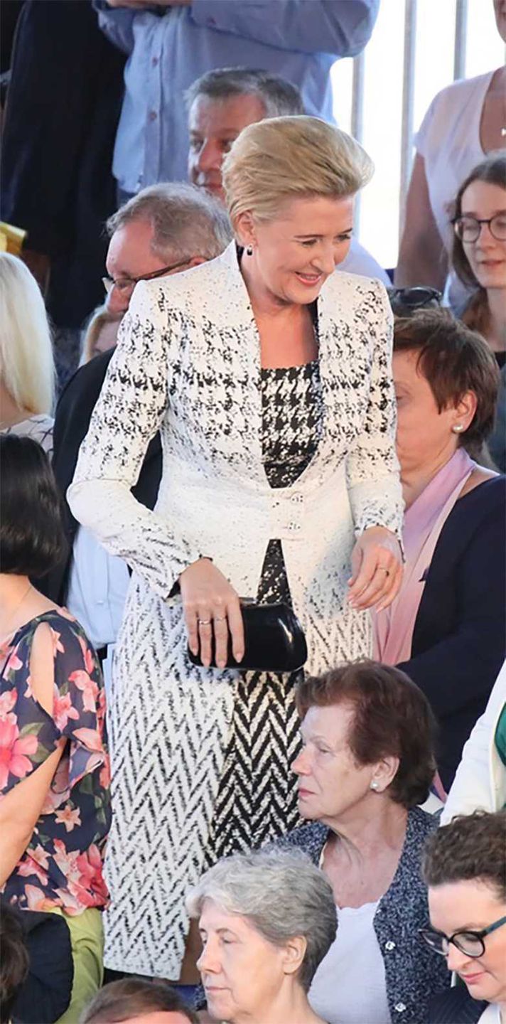 Agata Duda - koncert Wsłuchując się w Papieża, stylizacja