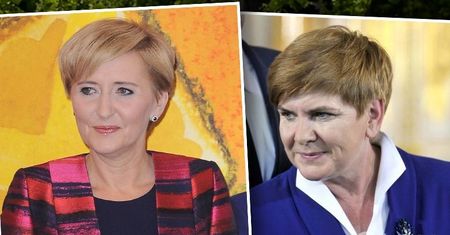 Agata Duda wspiera polskie sieciówki. Nie tylko jej kostiumy, ale też buty i torebki pochodzą z kolekcji ulubionej marki gwiazd