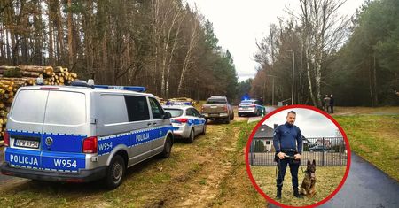 Dramatyczna akcja pod Wałczem: policyjny pies odnalazł zaginionego mężczyznę