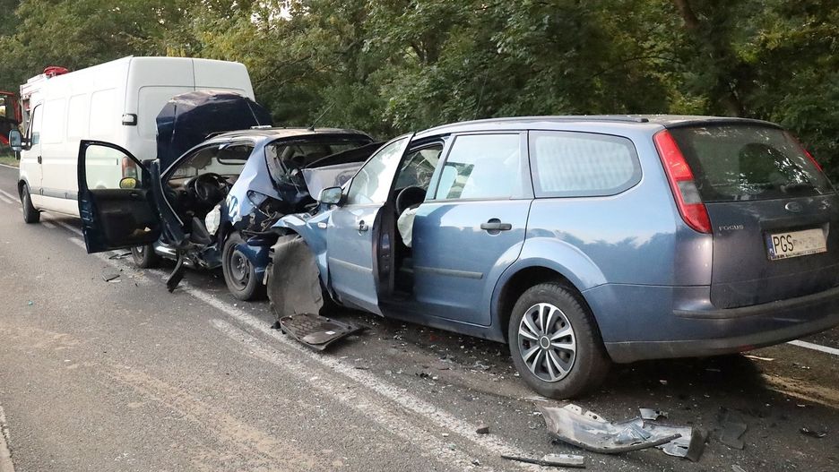 Wypadek pod Śremem na DW 432 (Mechlin)