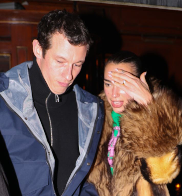 Dua Lipa i Callum Turner w Paryżu