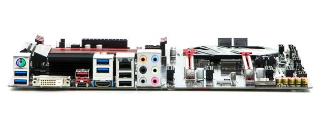 Gigabyte Z370 Aorus Gaming K3 - tylny panel