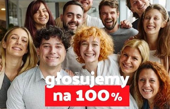 Samorządy z kampanią profrekwencyjną „Głosujemy na 100%”