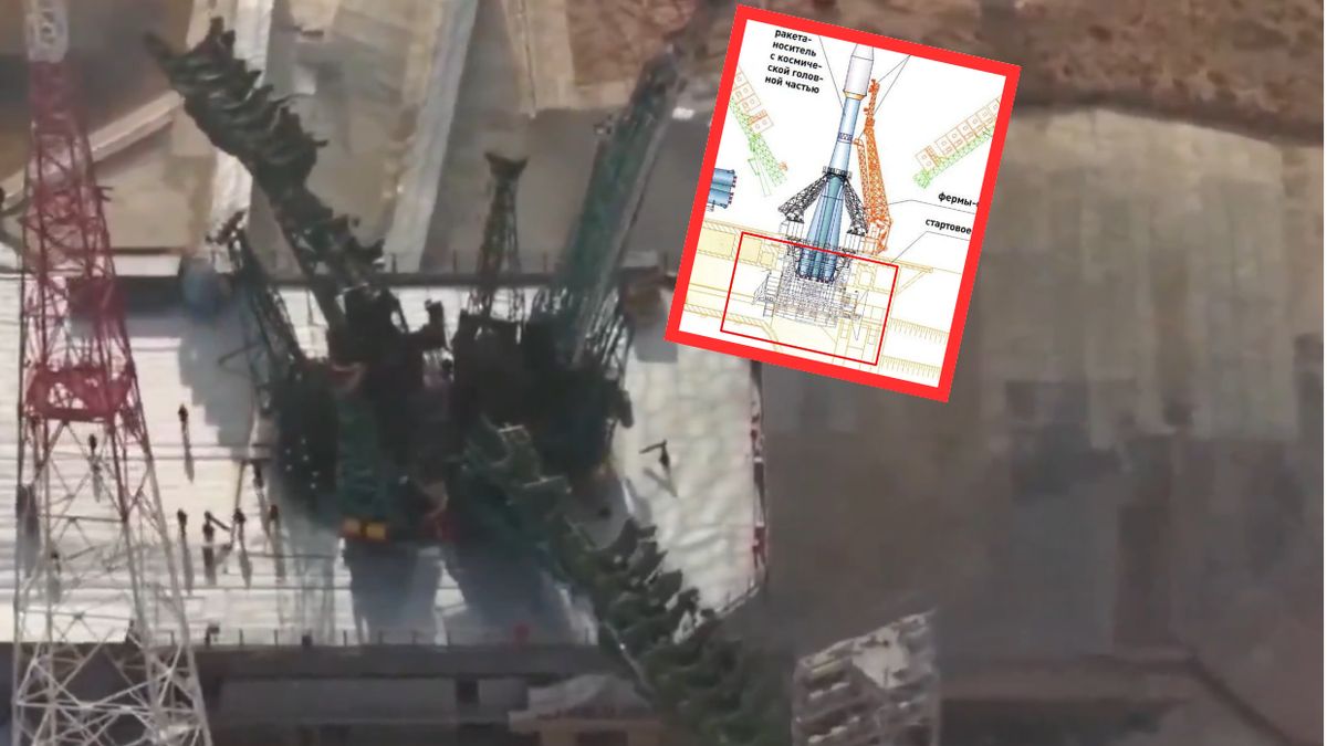 Eskplozja w Bajkonurze