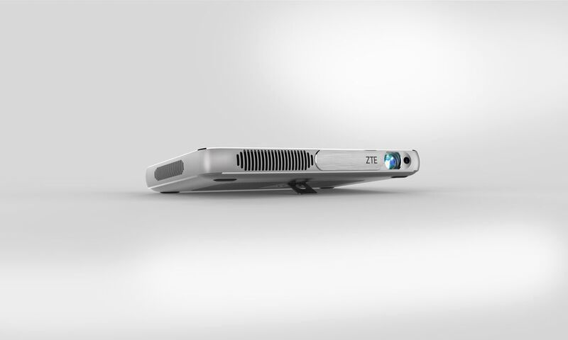 ZTE zaprezentowało 8-calowy... laserowy projektor mobilny 2