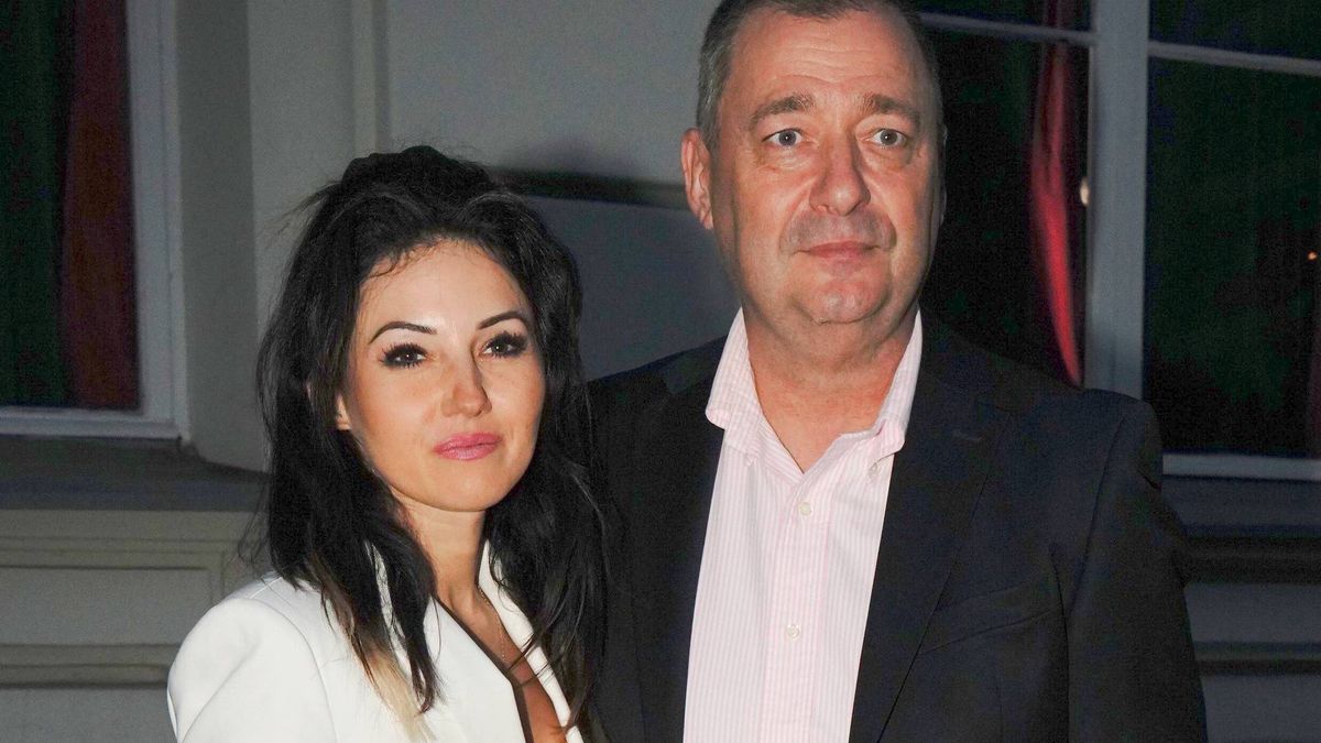 Jacek Rozenek z żoną Marią