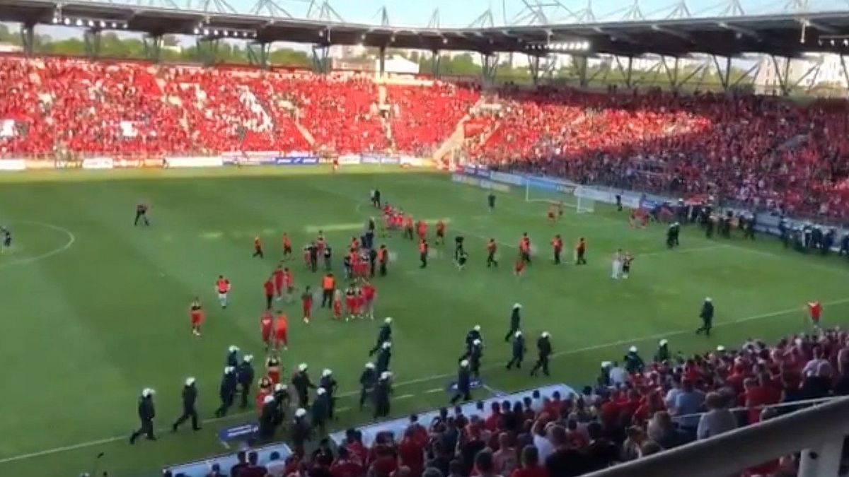 Wielki skandal po meczu Widzewa Łódź