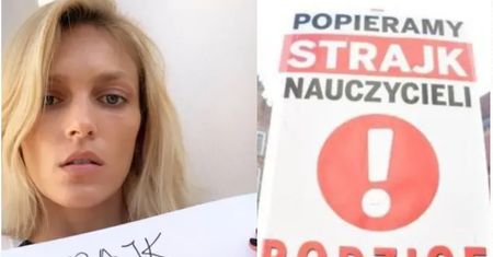 Gwiazdy wspierają strajk nauczycieli. "Wylała się koszmarna fala hejtu" (KLIKA PUDELKA)