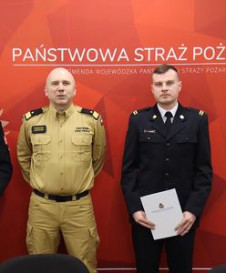 Uratowali życie dziecka. Strażacy zostali wyróżnieni