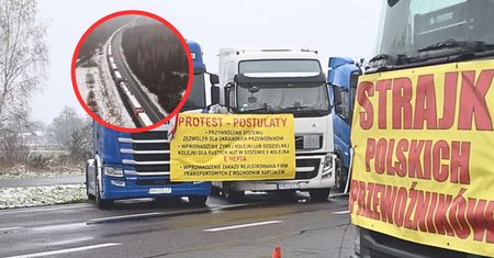 Strajk polskich przewoźników. Wielokilometrowe kolejki na granicy z Ukrainą