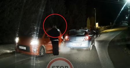 Doprowadził do kolizji, zwyzywał kobietę i odjechał. Film trafił do sieci
