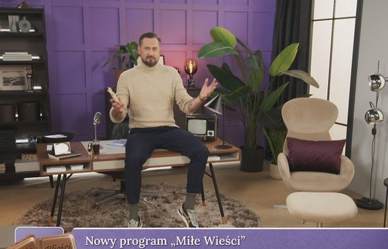 Marcin Prokop prowadzącym „Miłe Wieści” na kanałach TVN, partnerem Milka