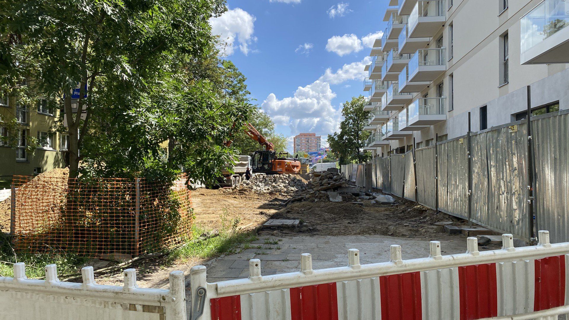 Remont skrzyżowania przy aquaparku