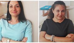 Izabela Fiedurek i Alicja Dubniewska w agencji Up&amp;More