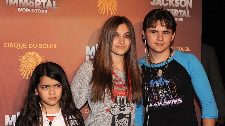 Dzieci Michaela Jacksona na premierze spektaklu o "Królu Popu"