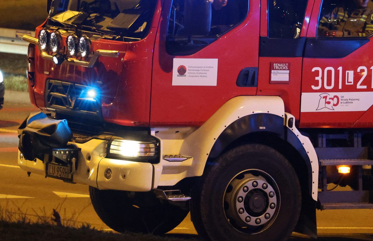 Puławy: Pożar mieszkania. Nietrzeźwy 48-latek zatrzymany