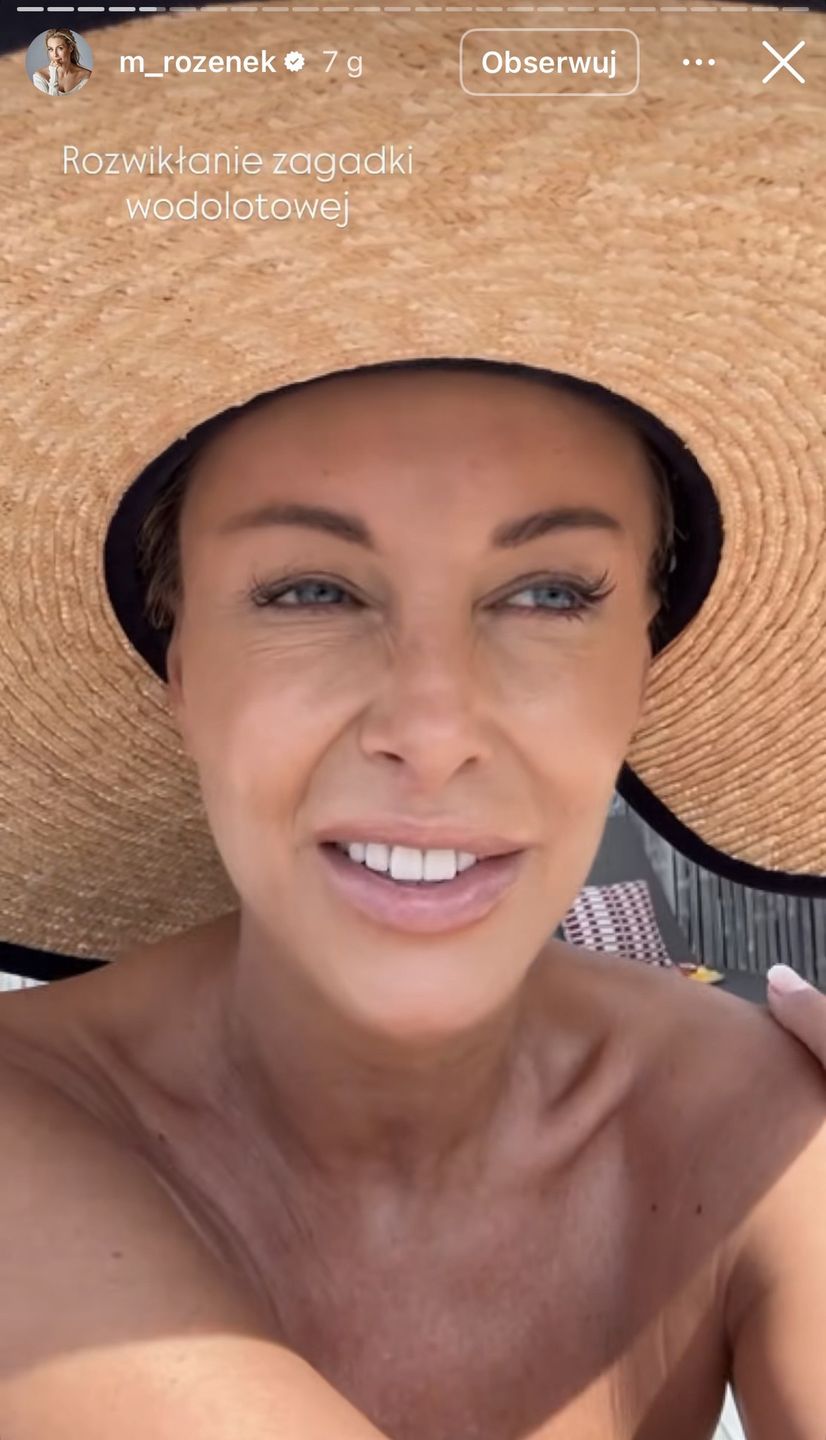 Małgorzata Rozenek relacjonuje sprzeczkę 