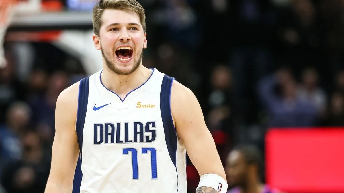 Luka Doncić w barwach poprzedniego klubu Dallas Mavericks
