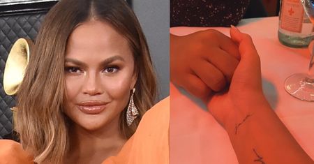 Chrissy Teigen uczciła pamięć zmarłego synka i zrobiła sobie tatuaż z jego imieniem