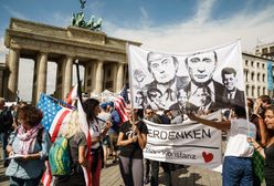 Policja rozwiązała berlińską demonstrację przeciwko restrykcjom z powodu pandemii