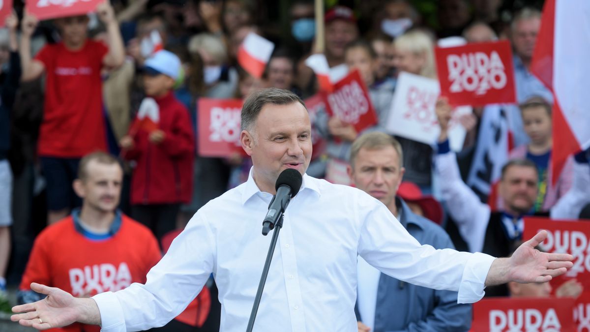 Andrzej Duda nie wytrzymał podczas swojego wystąpienia