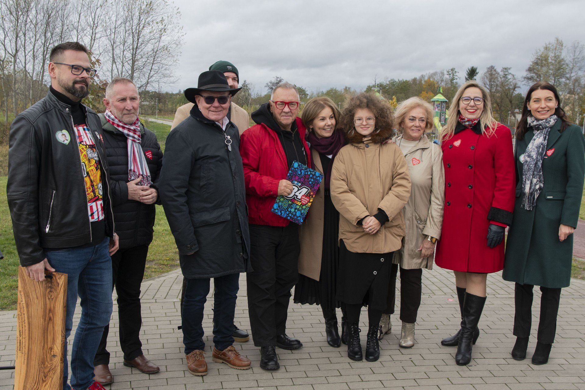 Odsłonięcie Pomnik Serce WOŚP