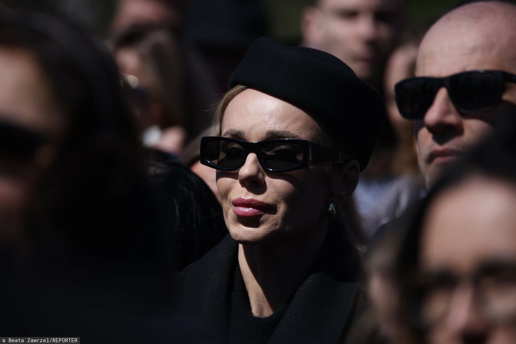 Doda na pogrzebie Łukasza Litewki