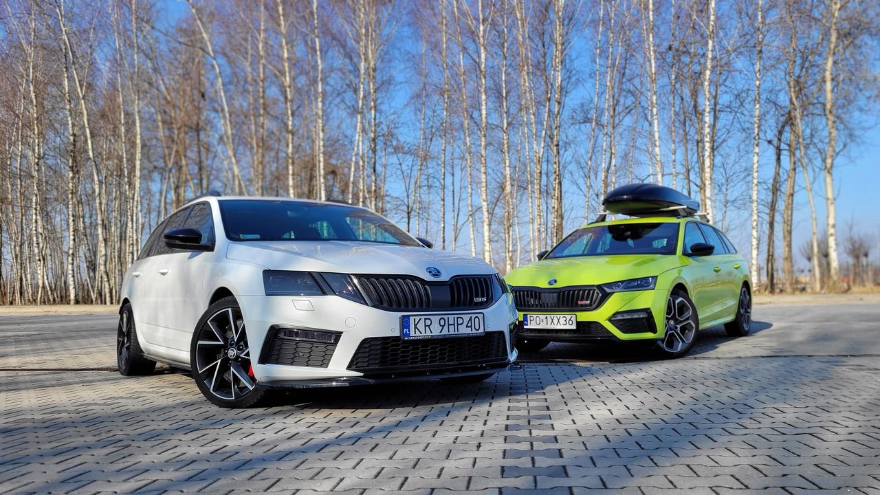 Skoda Octavia RS - porównanie 