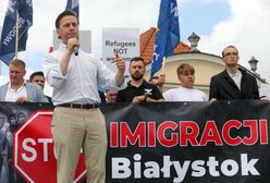 Rasistowskie hasła na protestach. Były też kontrmanifestacje