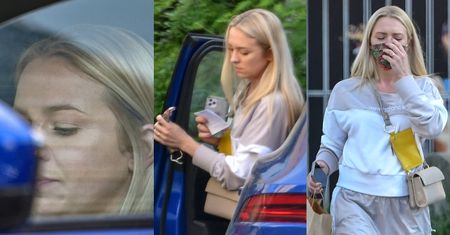Zabiegana Barbara Kurdej-Szatan w dresach załatwia sprawy na mieście (ZDJĘCIA)
