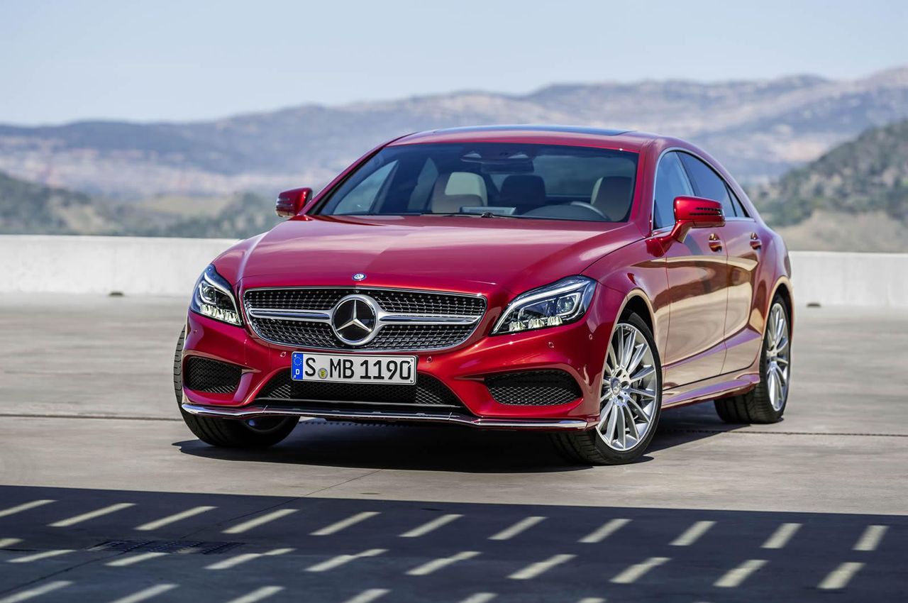 Mercedes-Benz CLS 2015 - facelifting oficjalnie ujawniony