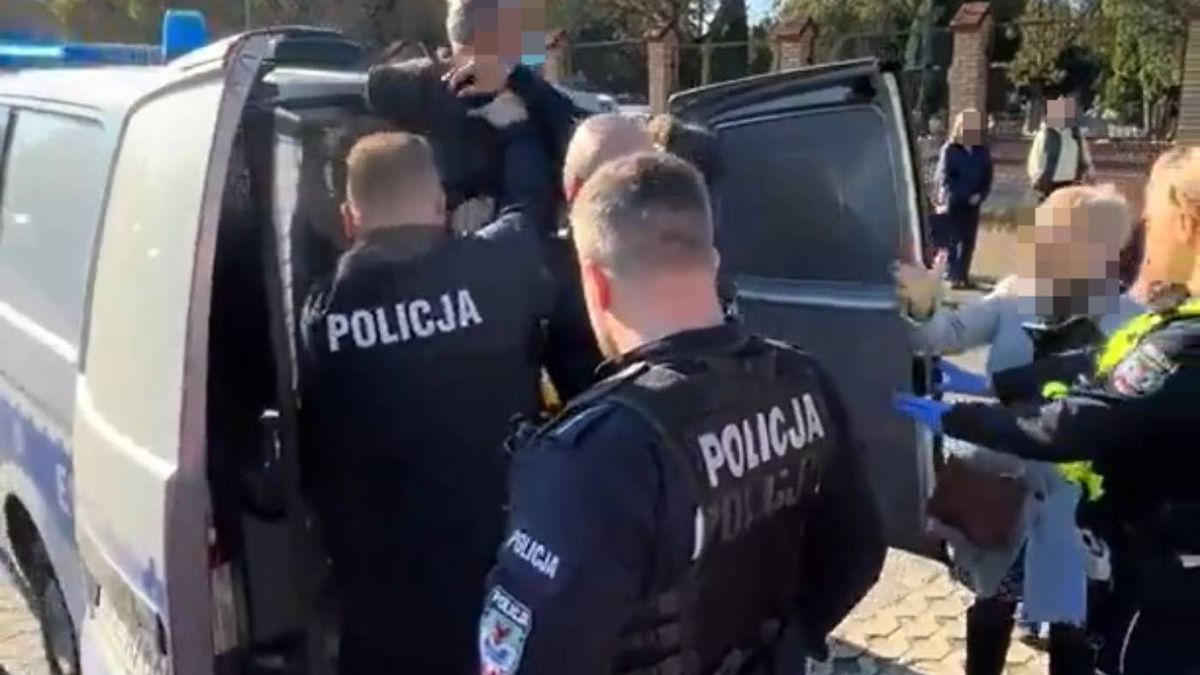 Policja zatrzymała 83-latka koło cmentarza w Gorzowie