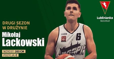 Mikołaj Lackowski pozostaje w Lubliniance. Nowy sezon, nowe wyzwania