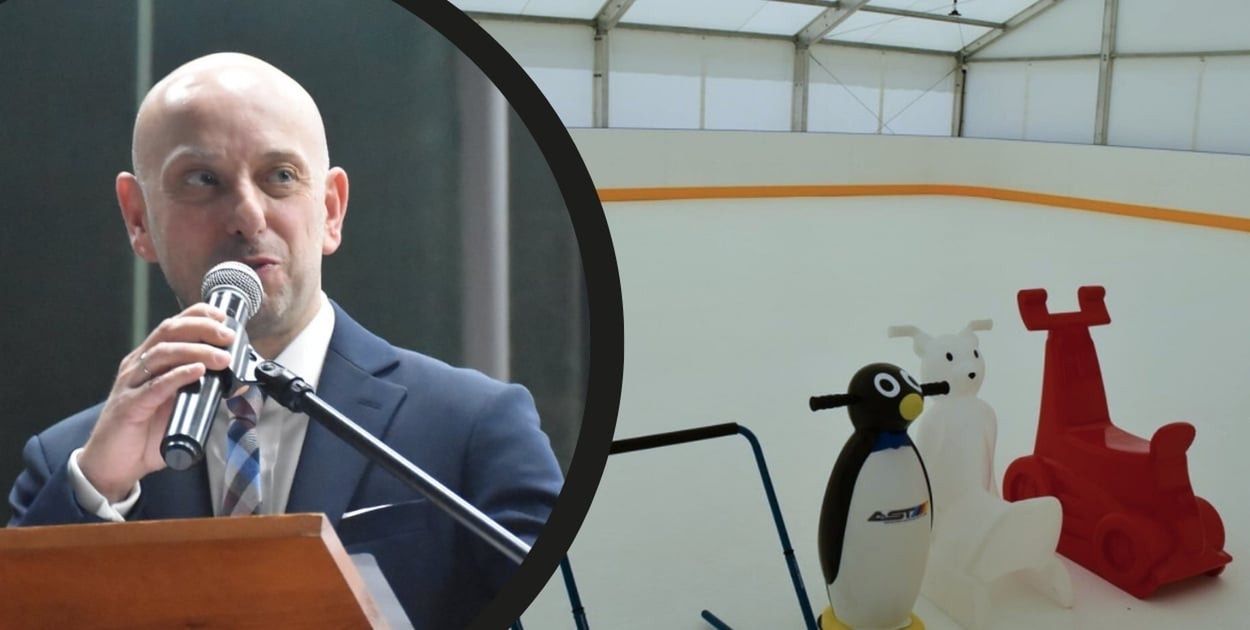 Gorzyce: Lodowisko, które latem zamieni się w halę sportową. Powiat odsłania szczegóły