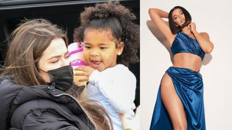 Khloe Kardashian pokazuje zdjęcie, na którym widać rozstępy