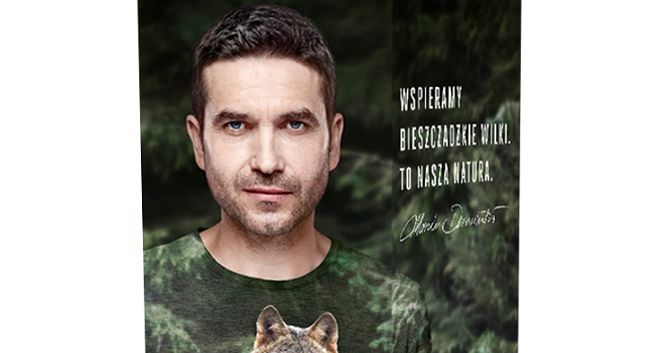 Marcin Dorociński na ratunek wilkom w kolejnej odsłonie kampanii marki Ostoya