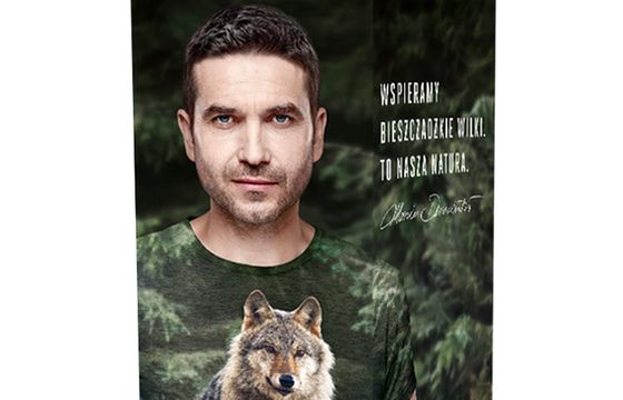 Marcin Dorociński na ratunek wilkom w kolejnej odsłonie kampanii marki Ostoya