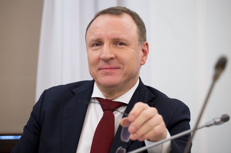 W ubiegłym roku prezesem TVP był Jacek Kurski (na zdjęciu).