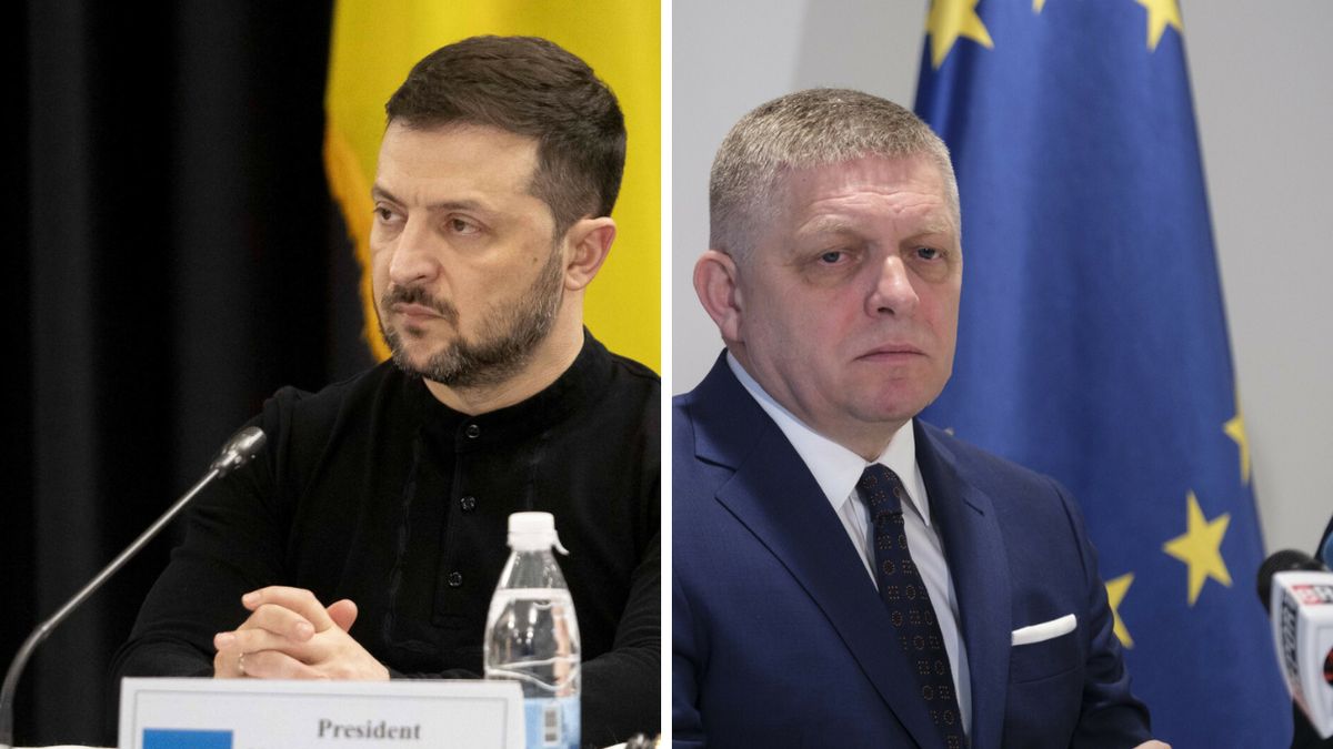 Zełenski odpowiada Ficy