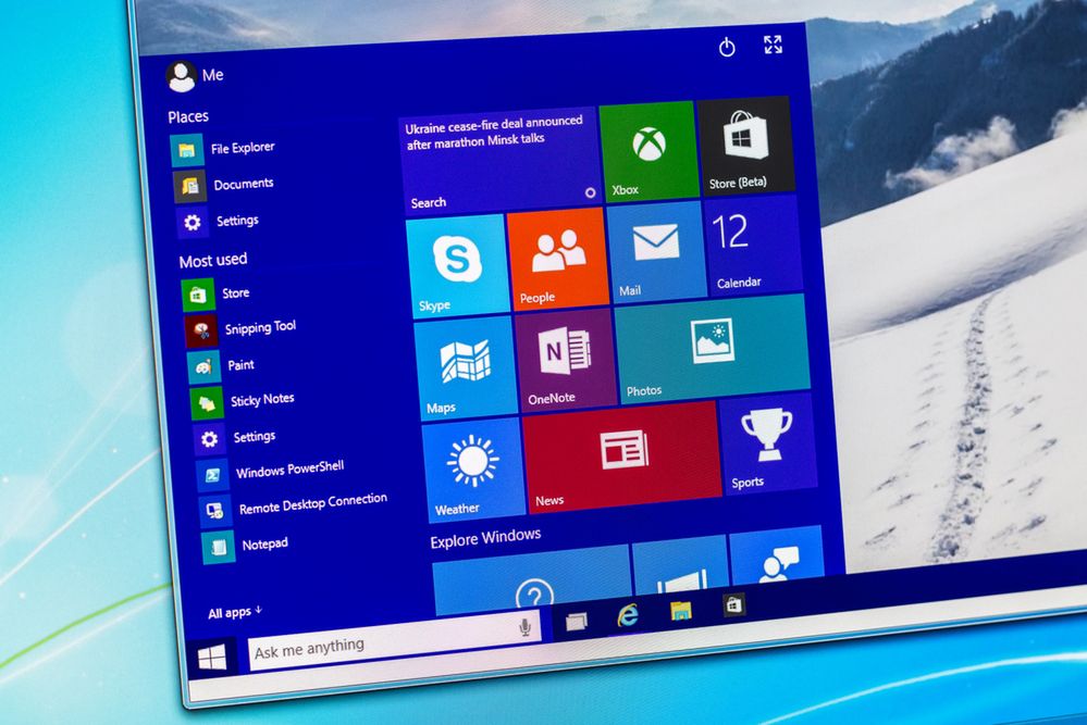 Windows 10 może otrzymać nowe menu Start: żywe kafelki, do widzenia