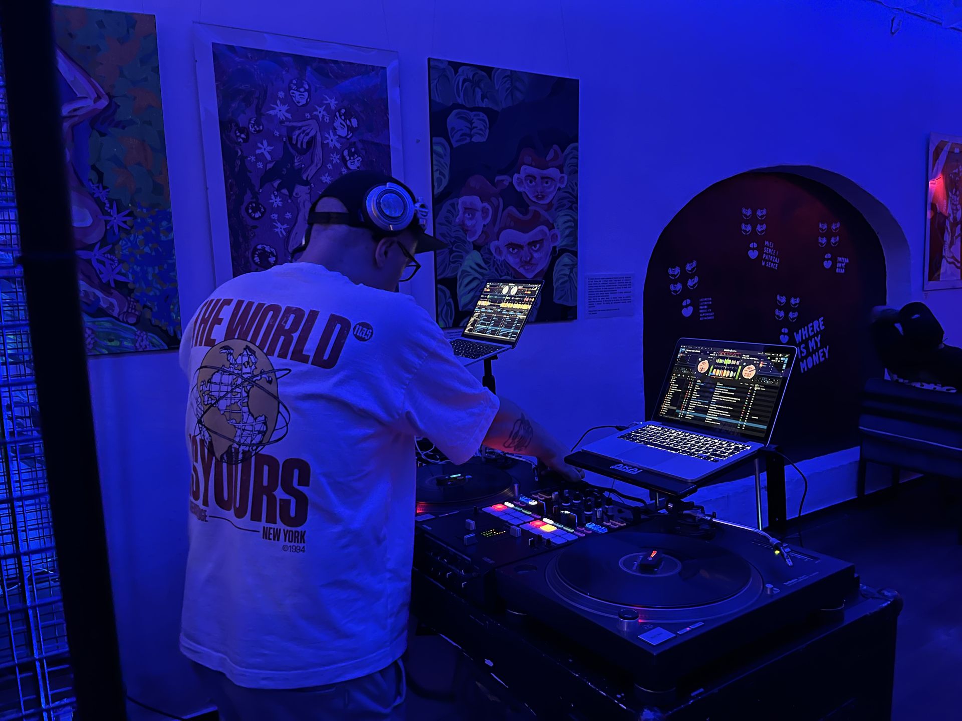 DJ Ike i DJ Gramochłonny w NRD