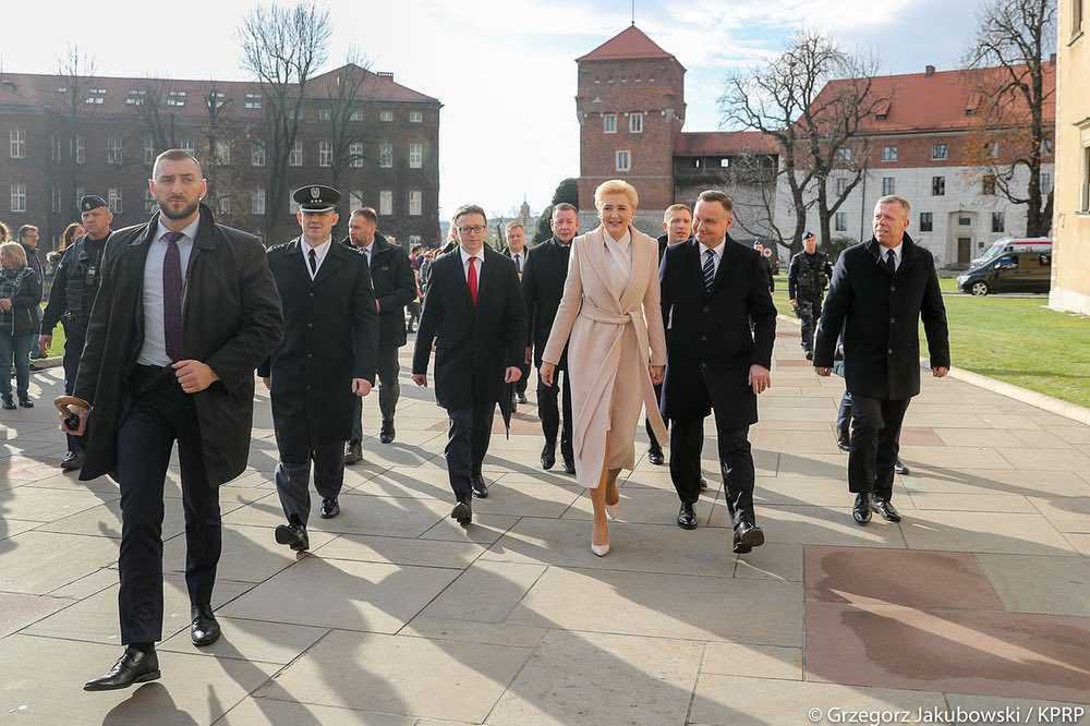 Agata Duda pojawiła się na Wawelu
