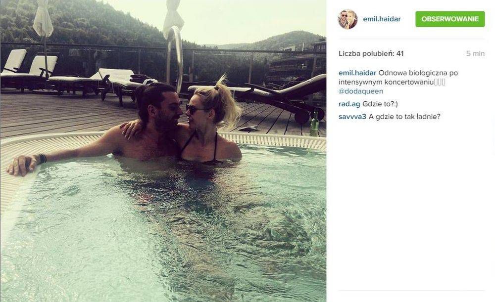 Doda po koncercie w Krakowie, fot. Instagram