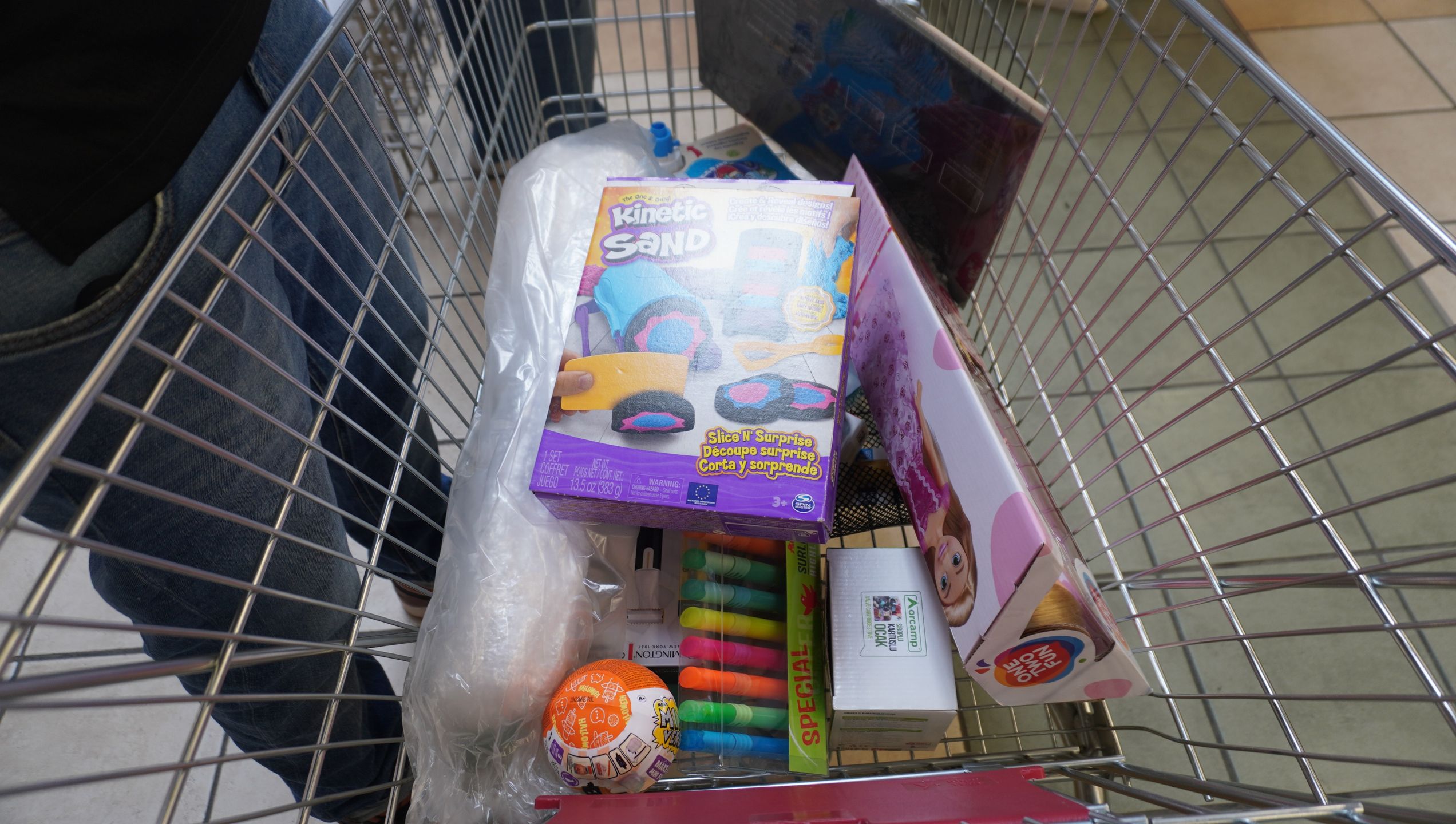 Wózek niespodzianka z Auchan