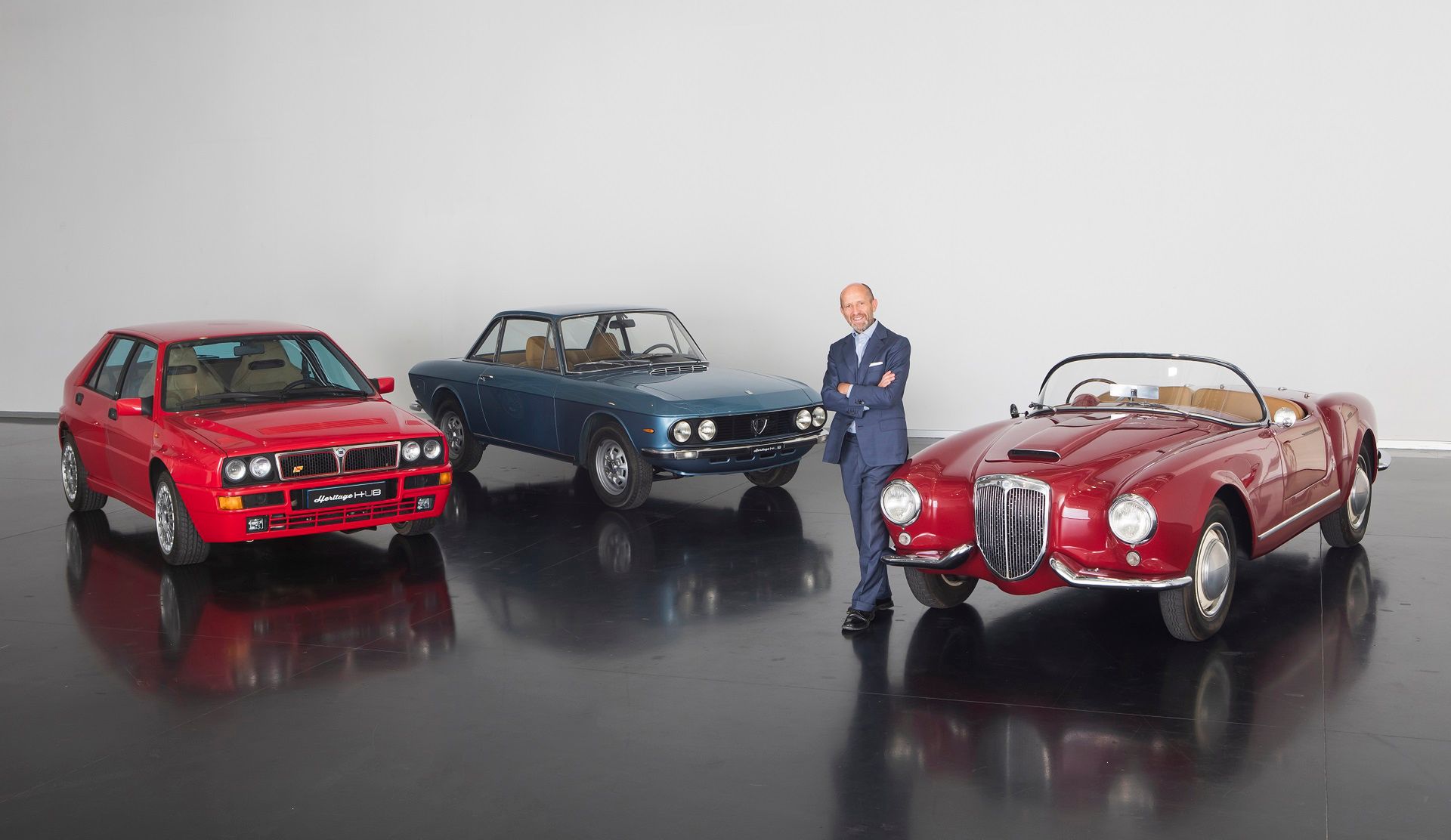 Luca Napolitano i Lancia Aurelia B24