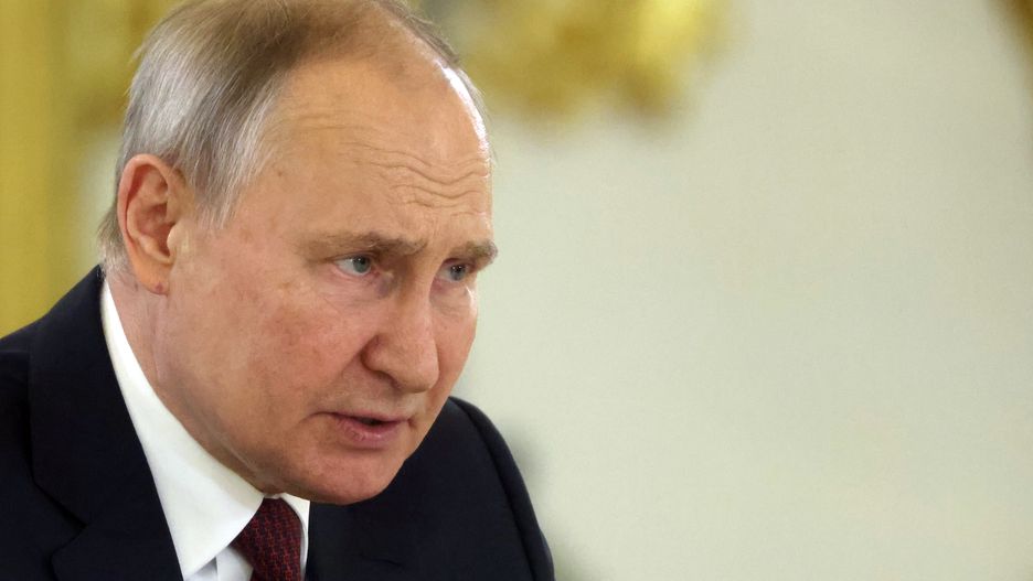 MOSCOW, RUSSIA - MARCH 21:  (RUSSIA OUT) Russian President Vladimir Putin talks during the Russian-Chinese talks at the Grand Kremlin Palace, on March 21, 2023 in Moscow, Russia. Three days after being accused by an international tribunal of war crimes in Ukraine, Russian President Putin received Chinese leader Xi Jinping during his state visit to Russia. (Photo by Contributor/Getty Images)