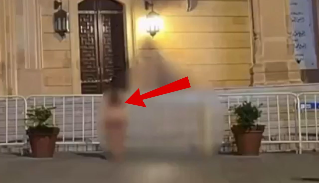 Kobieta zdjęła ubrania. To nie koniec. Skandaliczne sceny w Bejrucie