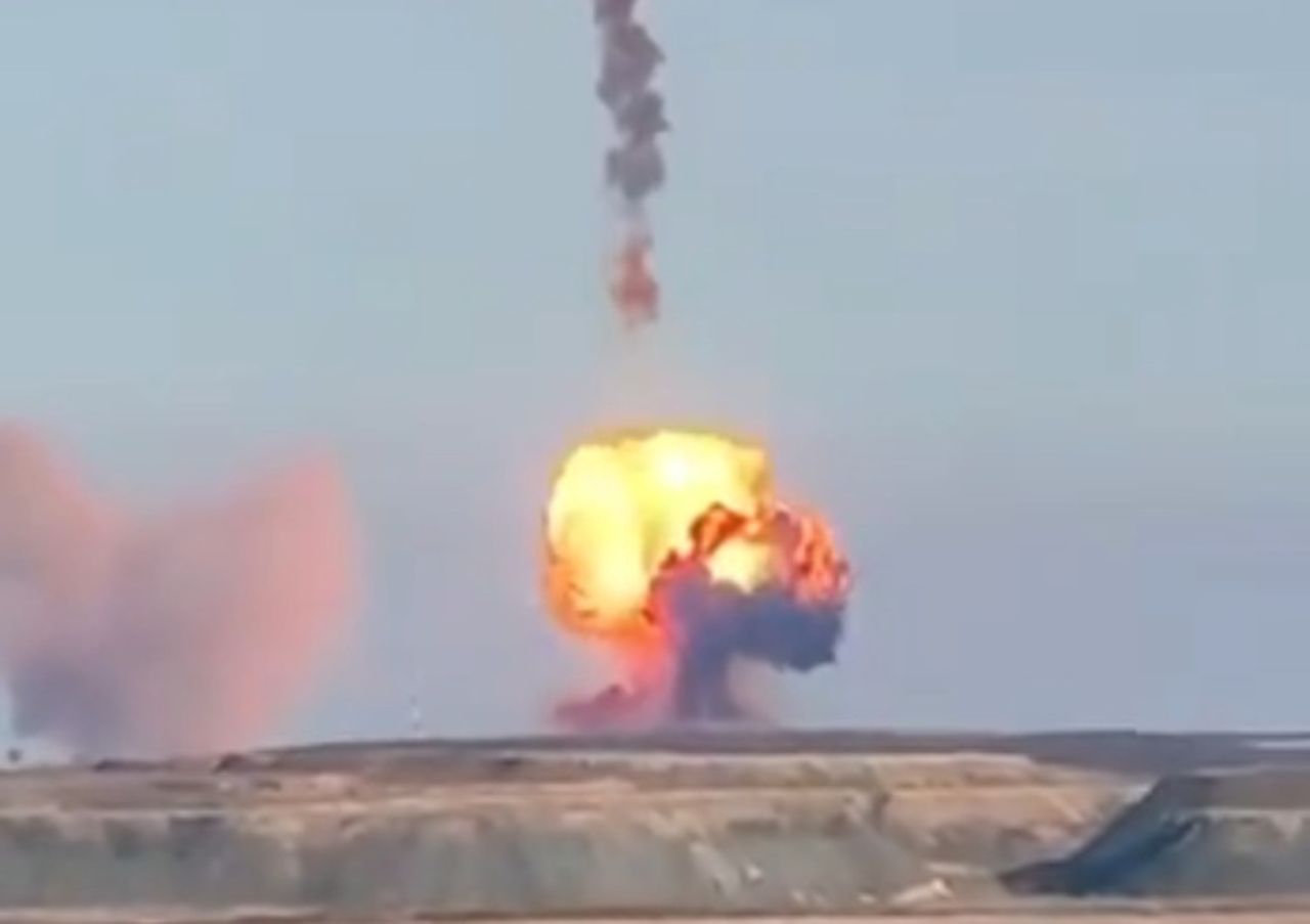 Wszystko się nagrało. Nieudana próba rakietowa Rosjan